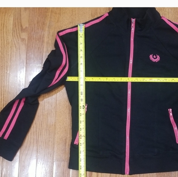 Self Esteem Black and White Track Pants & Jacket Set - Picture 6 of 7